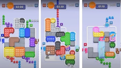 Sky Rush Traffic Puzzle - Level 220 - Level 221 - Level 222