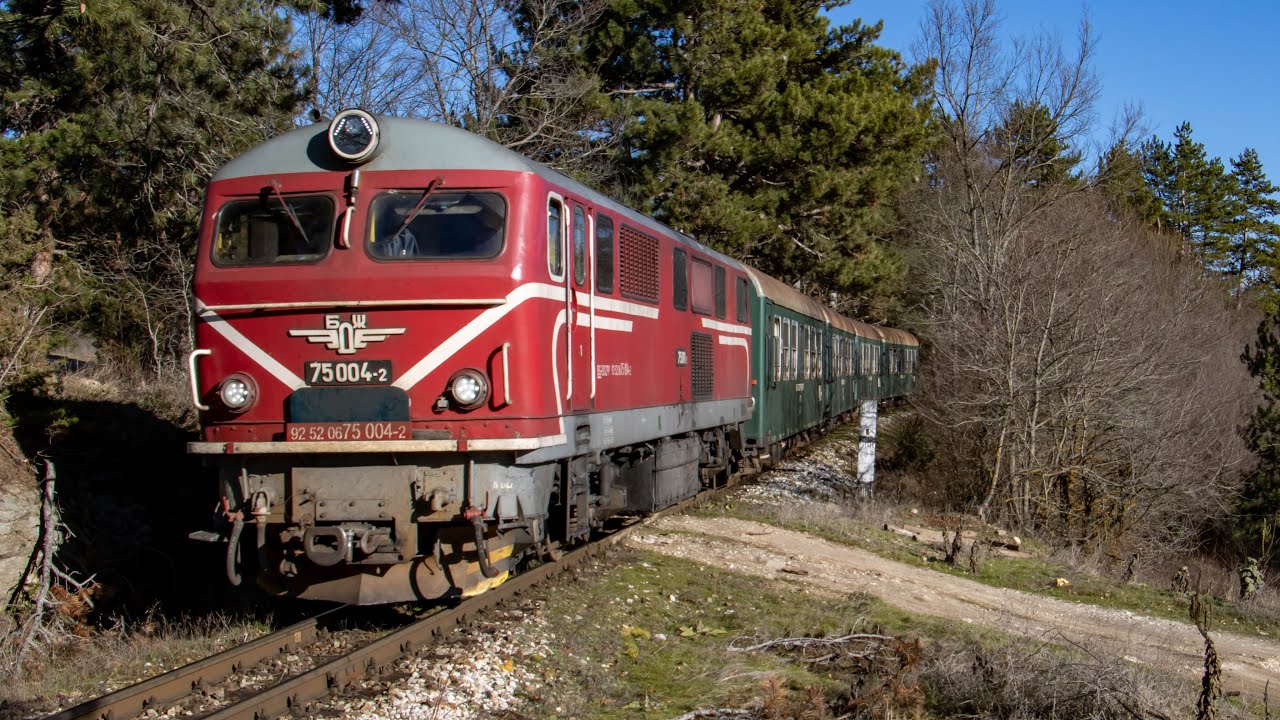 🇧🇬​ Rames tractées en voie étroite dans les Rhodopes