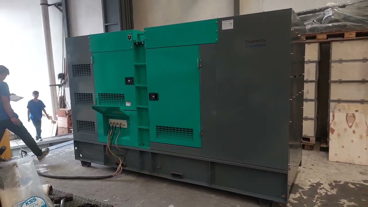 Genset Cummins 200 Kva Silent Diesel Cummins By Tsuzumi TCG 200