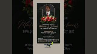 Malcolm E. Richards | Funeral Service Announcement #obituariessvg