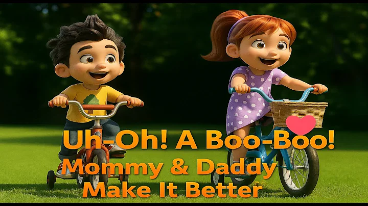The Boo Boo Song | Stay calm and feel better | Cute Kids Learning Not to Cry | Peachy Rhymes
