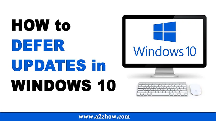 How to Defer Updates in Windows 10