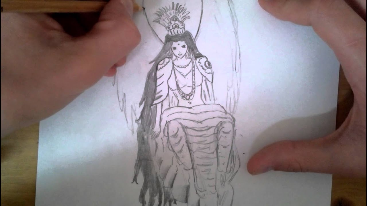 Indian Angel Sketching HD YouTube
