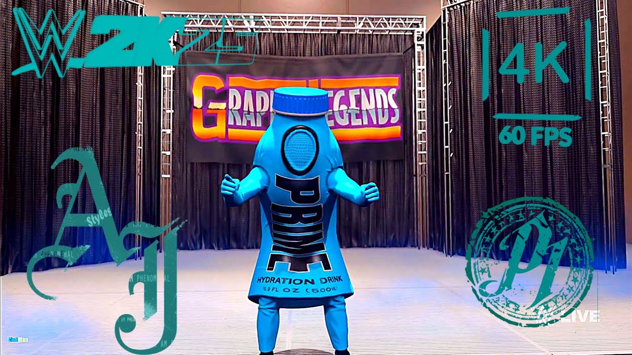 Aj Styles vs KSI | Wwe 2k25 | The Phenomenal One | Extreme Rules Match |⭐⭐⭐