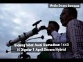 Sidang Isbat Awal Ramadhan 1443 H Digelar 1 April Secara Hybrid