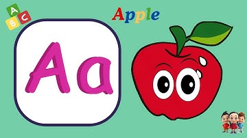 ABC Phonics Songs🎵 A is for Apple | Learn Alphabet A to Z for Kids.