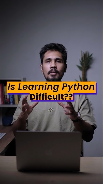 Is learning Python Difficult?? #python #programming - YouTube