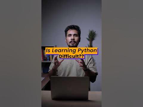 Is learning Python Difficult?? #python #programming - YouTube