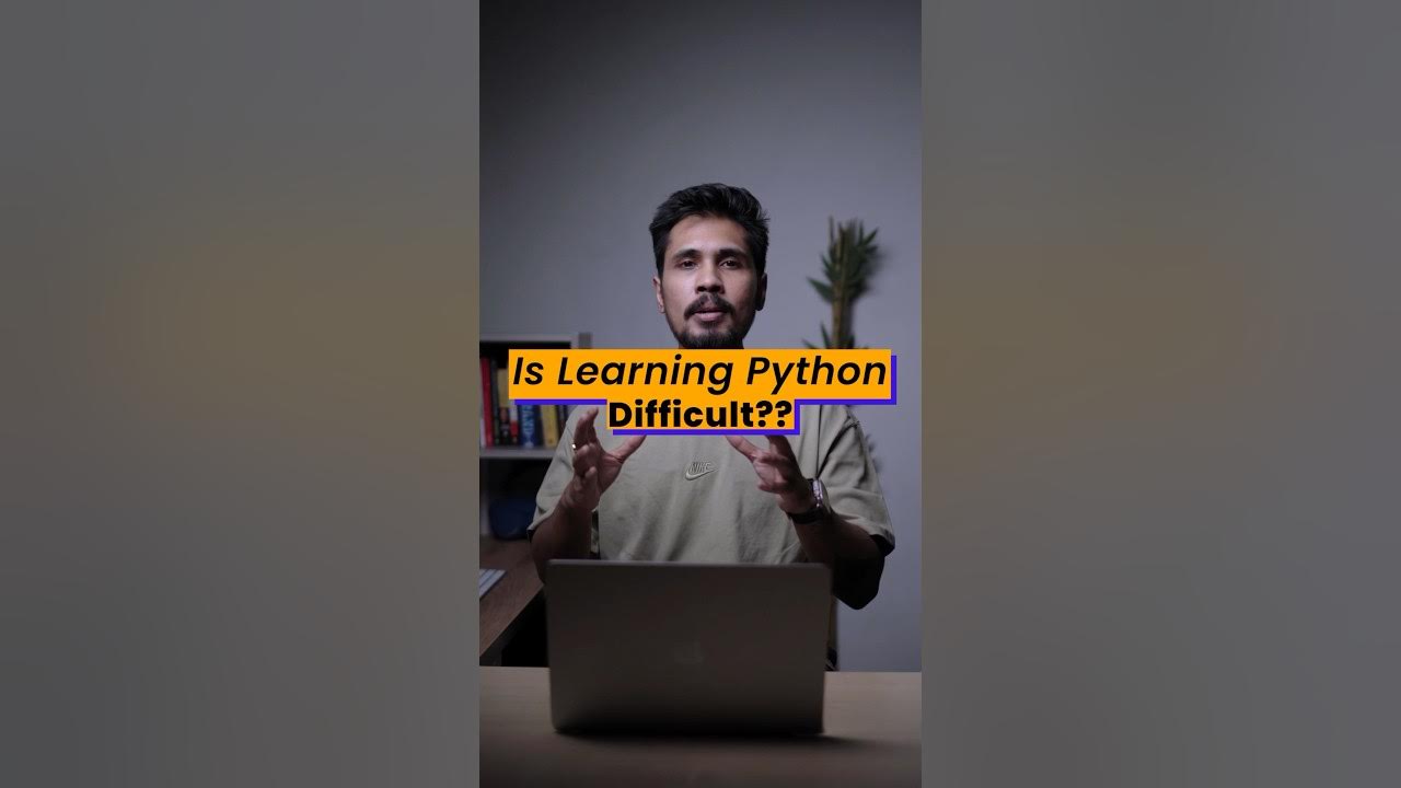 Is learning Python Difficult?? #python #programming - YouTube