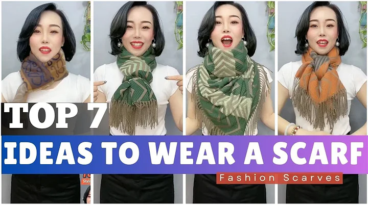 7 Ideas for How-to Tie a Scarf | Winter Scarf Tie Styles Part-220124 스카프 묶는 스타일 | 絲巾系法 #scarfwearing - 天天要聞