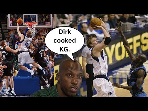 Throwback Highlights: When Dirk Nowitzki DESTROYED Kevin Garnett’s Defense in a Playoff Series Sweep