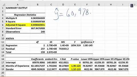6.27.2: Lecture4-2.2. Dummy Variable in Excel – Two Categories