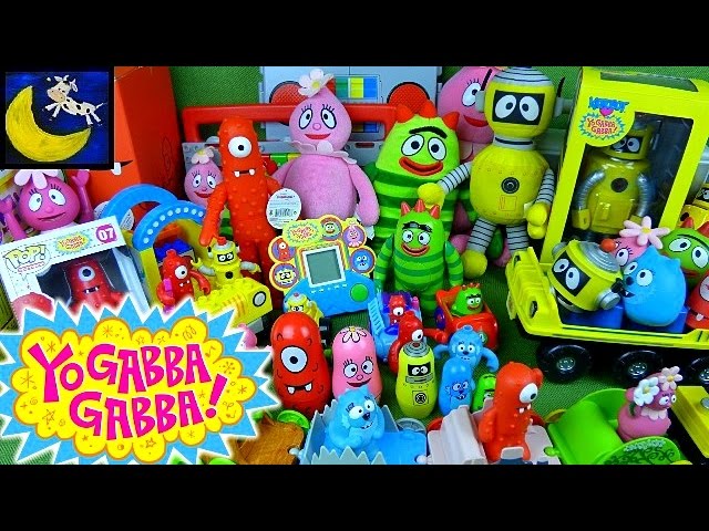 LOTS of Yo Gabba Gabba Toys KidRobot, Funko Pop, Spin Master, Muno