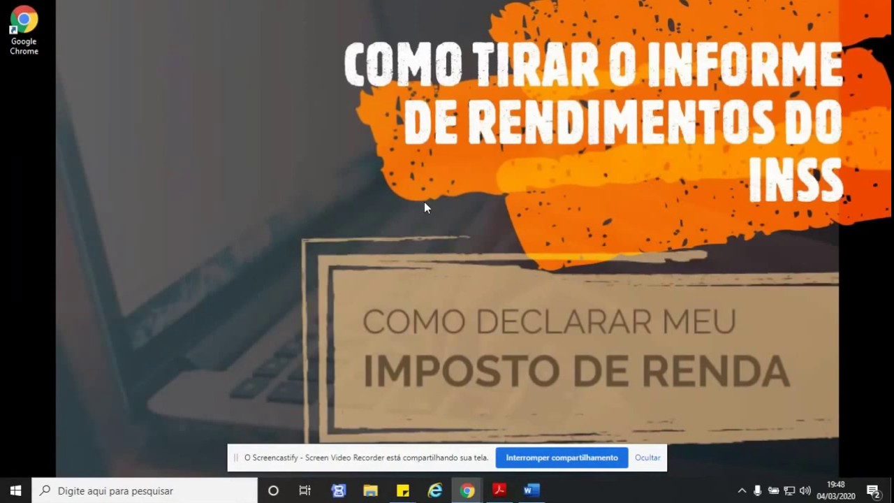 Como Tirar O Informe De Rendimentos Do INSS Aposentadoria