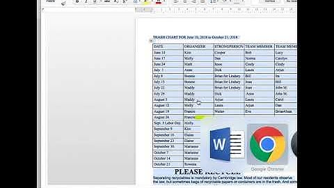Google Doc Wiki tutorial cch