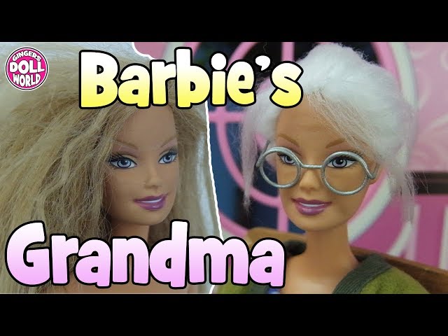 Barbie Doll Transformation to Grandmother Barbie 