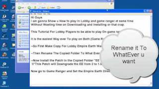 Play Empire Earth Lobby and Game Ranger too