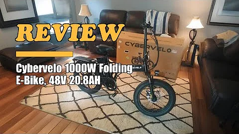 Cybervelo 1000W Folding E-Bike - Review