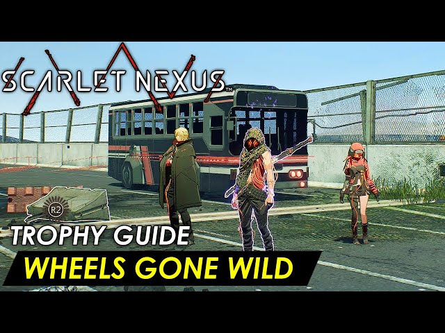 Scarlet Nexus - Wheels Gone Wild - Trophy Guide Full 100% 