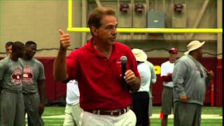 Nick Saban's 2014 Football Camp  'CNS'