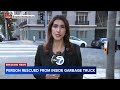 San Francisco firefighters rescue dumpster diver stuck in garbage truck in Tenderloin
