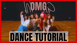 NewJeans - OMG Dance Practice Mirrored Tutorial (SLOWED)