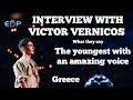 Capture de la vidéo 🇬🇷 Victor Vernicos What They Say Greece #Eurovision2023 Interview Second Rehearsal #Eurovision