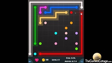 Flow Game Level - 911 [11x11] Jumbo Pack Connect the Dots