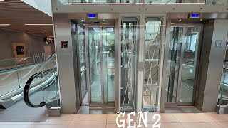 2018 Otis Gen 2 Elevator at the Copenhagen Airport