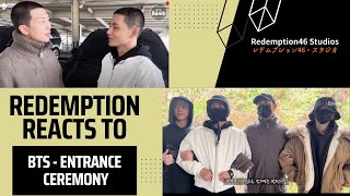 [BANGTAN BOMB] RM, Jimin, V, Jung Kook’s Entrance Ceremony with BTS - BTS (방탄소년단)(Redemption Reacts)