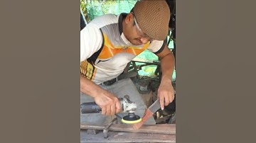 Making a dagger wooden handle part III #shorts #short #shortsfeed #shortvideo #diy #how