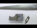 鋸刃の角度測定器 Saw blade angle measuring instrument