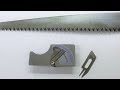 鋸刃の角度測定器 Saw blade angle measuring instrument