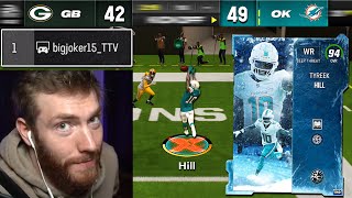 Playing The #1 Ranked MUT Player (ft. 97 Speed Tyreek Hill)