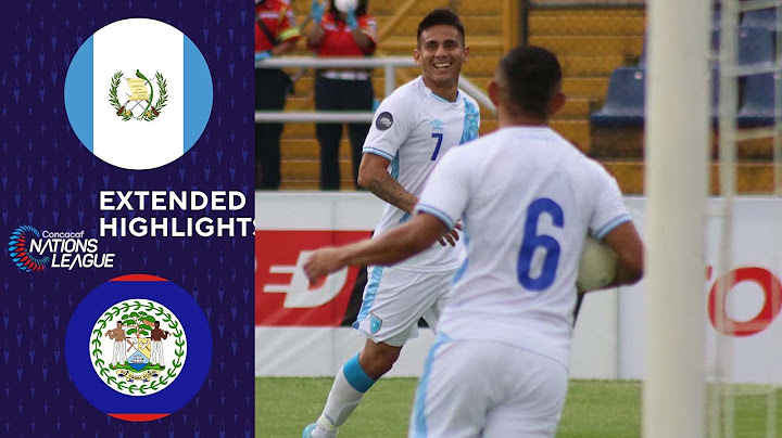 Guatemala vs. Belize: Extended Highlights | CONCACAF Nations League | CBS Sports Golazo