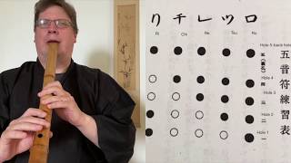 Shakuhachi for Beginners: Basic Tones (Kinko)