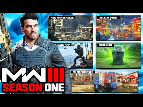 MW3 SEASON 1 RELEASE DATE! NEW GUNS, MAPS, & MORE! - YouTube