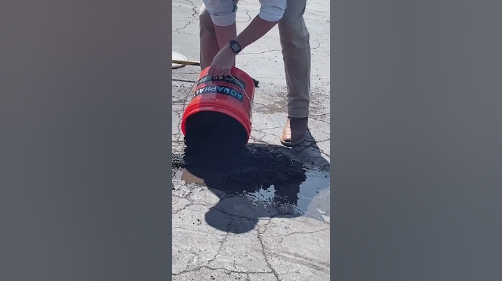 Are you a fan of cold patch? #construction #asphalt @blacktopbanter