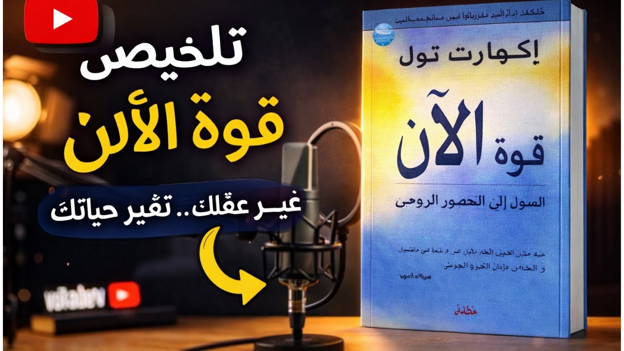 قوّة الآن 🔥 كيف تُسكت ضجيج عقلك وتعيش السلام الحقيقي