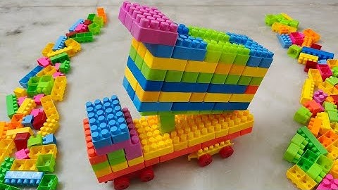 Satisfying DIY Truck/ASMR Building Blocks/block game /lego building blocks#asmr#buildingblocks#lego
