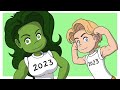 She-Hulk and Cypher | S1E19 | New year 2023 | Animated Webcomic