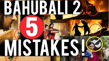 Five Mistakes in Bahubali 2 Film : Vignesh Shivan