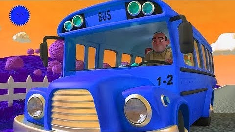 🎶[2 MINUTE LOOP] 🚍 Wheels on the Bus Song | Sound Variations | Kids Nursery Rhymes @VariationsRemix