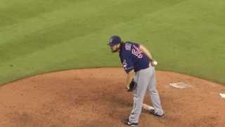 Michael Bourn Of The Cleveland Indians Makes An Amazing Catch In Miami