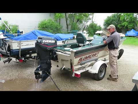 Alumacraft Evinrude 60 E TEC
