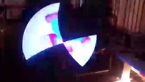 Wifi Enable POV with 1 meter 144 APA102 LED Strip