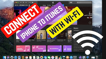 How to Connect iPhone to iTunes with wifi