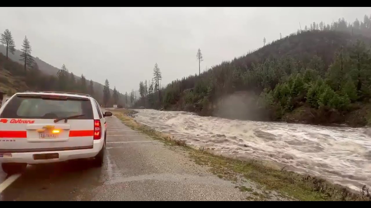 highway-50-closed-as-american-river-water-level-rises-youtube