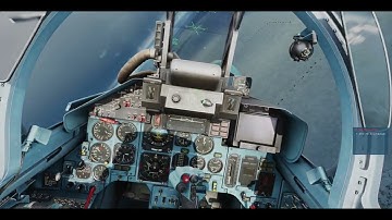 DCS - using the cobra switch in a dogfight feels like - SU-33 gameplay