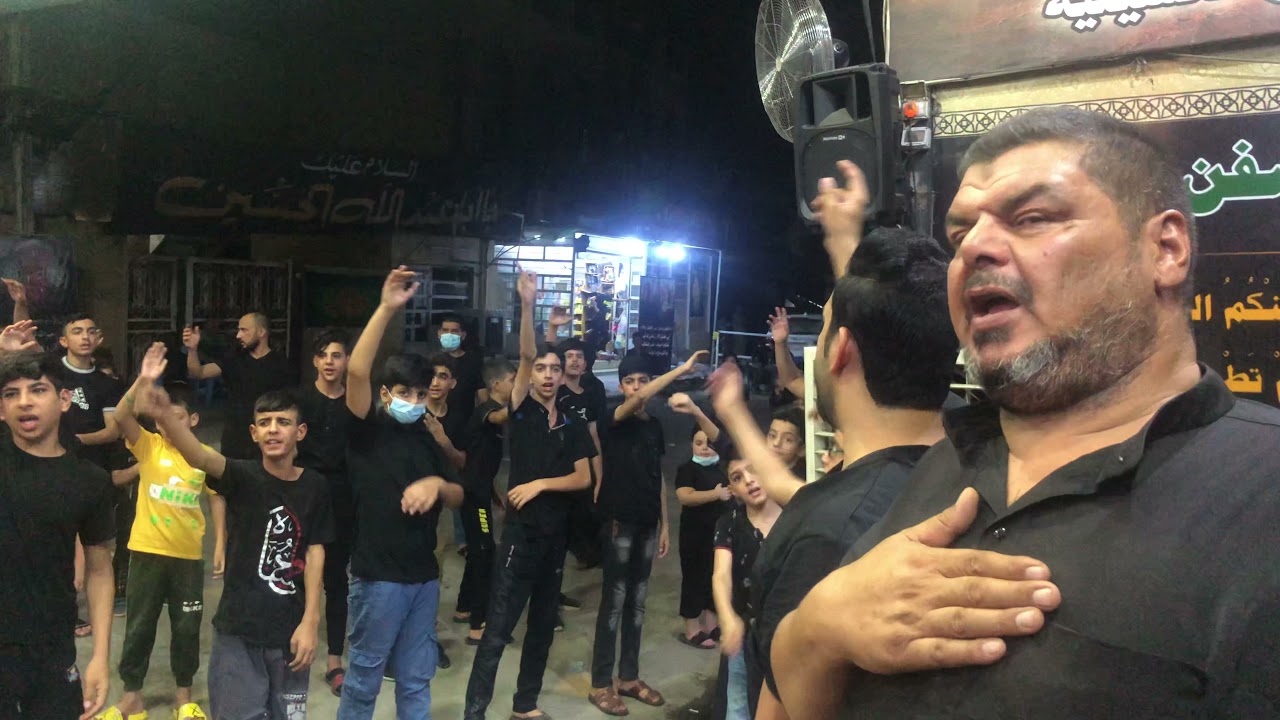 6 محرم 1443 الرادود السيد حيدر موكب سفن النجاة